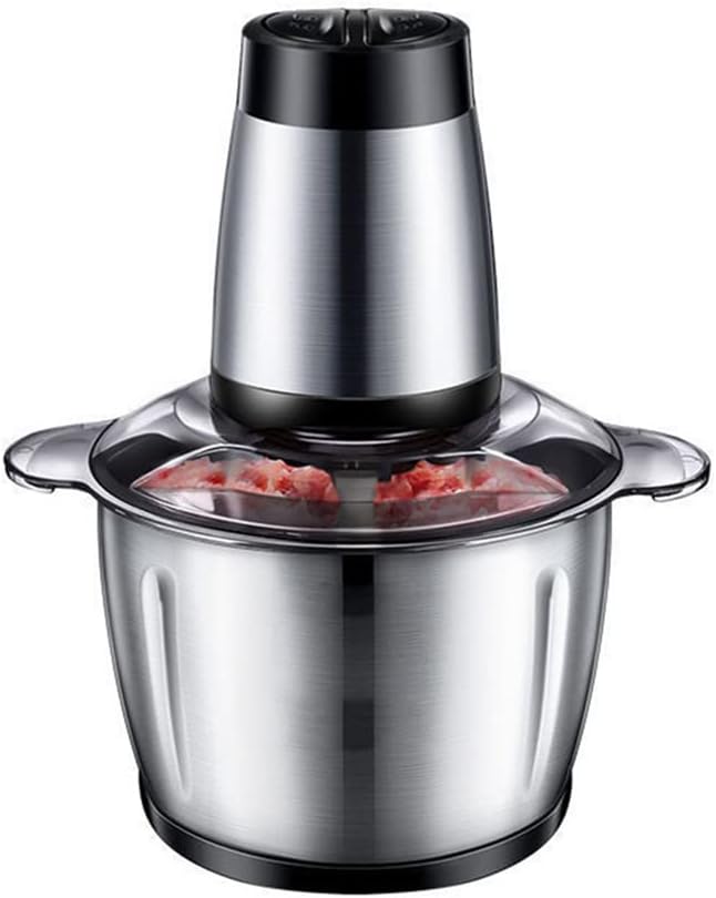 Electric Stainless Steel Food Chopper ⚡ Fast & Efficient Vegetable & Meat Cutter – Compact & Easy to Use for Home Cooking