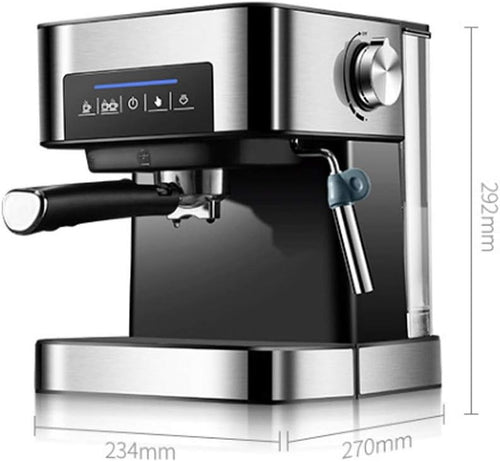 Espresso Coffee Machine ☕ Built-in Milk Frother & High-Pressure System – Barista-Style Coffee at Home