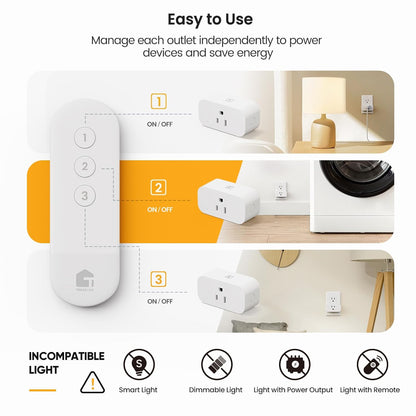 Smart Magnetic Wireless Plug ✨ Effortless Home Control 🚀