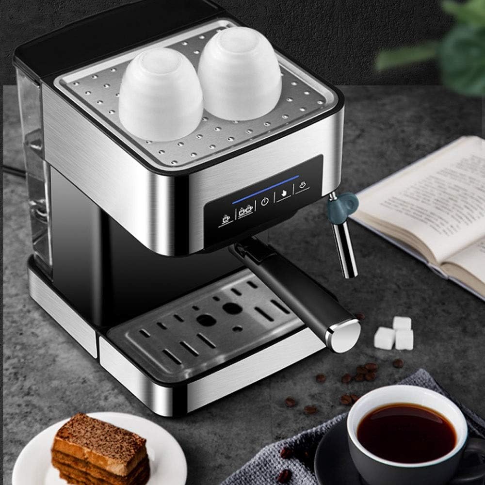 Espresso Coffee Machine ☕ Built-in Milk Frother & High-Pressure System – Barista-Style Coffee at Home