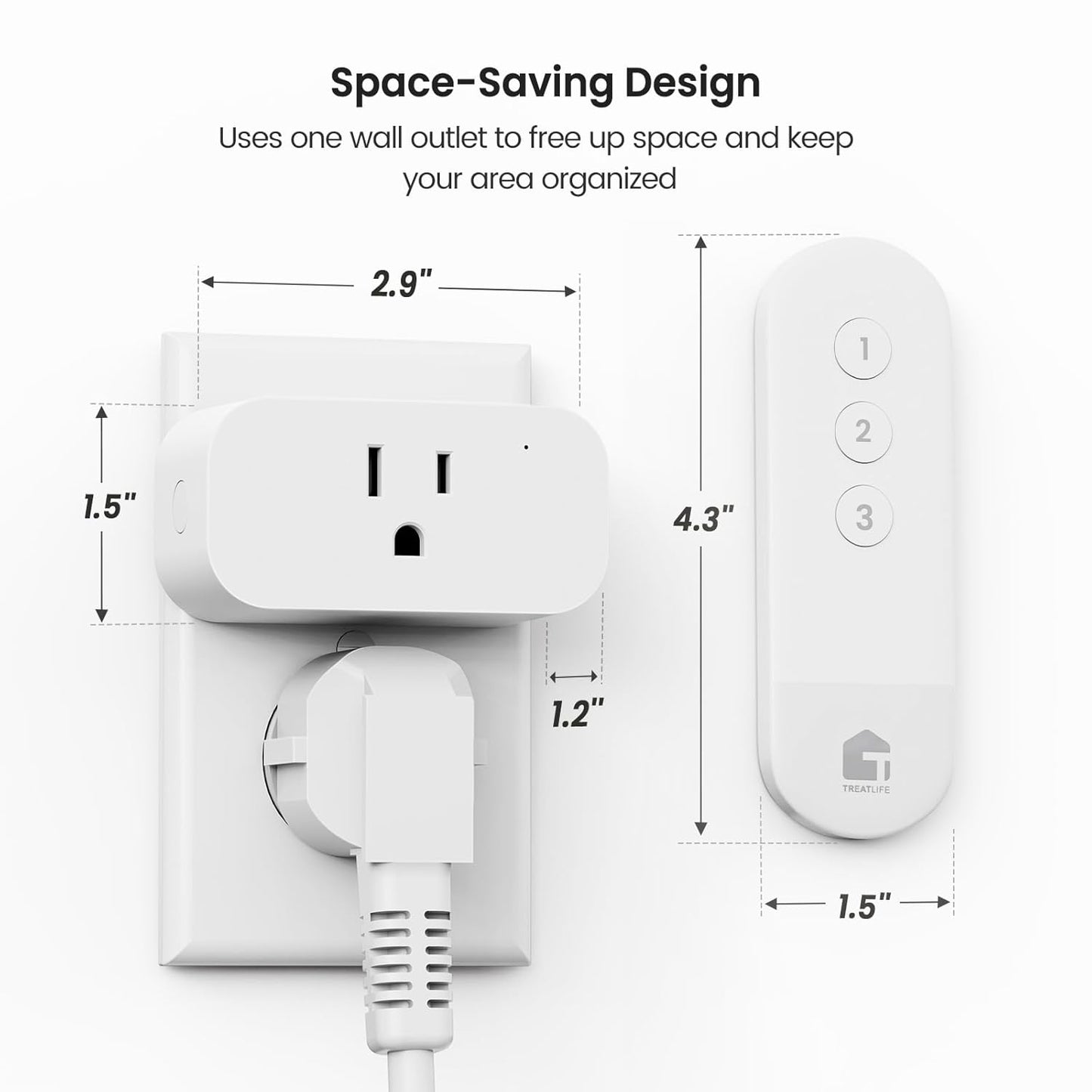 Smart Magnetic Wireless Plug ✨ Effortless Home Control 🚀