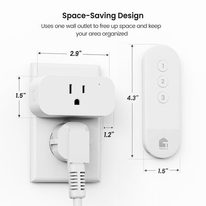 Smart Magnetic Wireless Plug ✨ Effortless Home Control 🚀