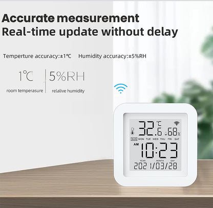 Smart WiFi Temperature & Humidity Monitor 🌡️📶 Real-Time Home Tracking