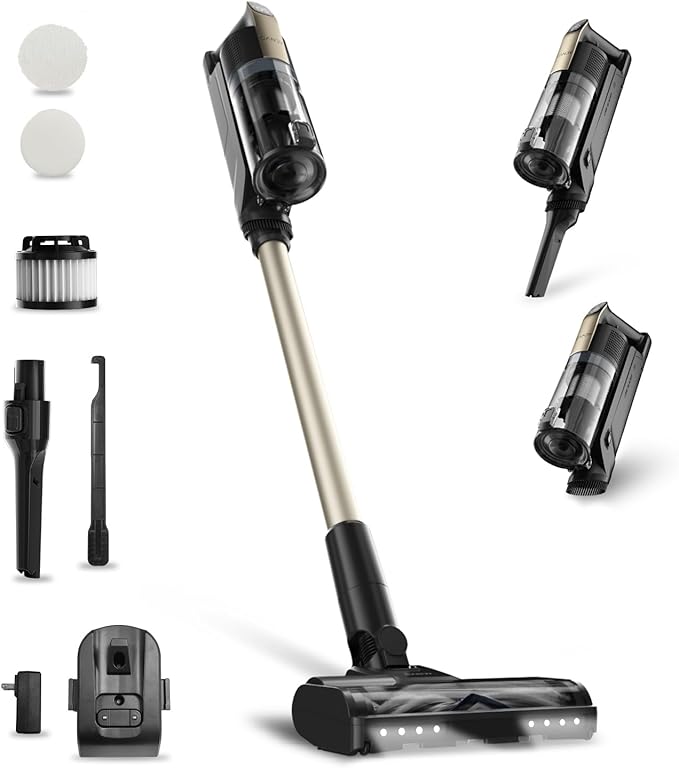 Cordless Stick Vacuum Cleaner ✨ 45-Min Strong Suction Lightweight Handheld
