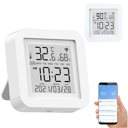 Smart WiFi Temperature & Humidity Monitor 🌡️📶 Real-Time Home Tracking