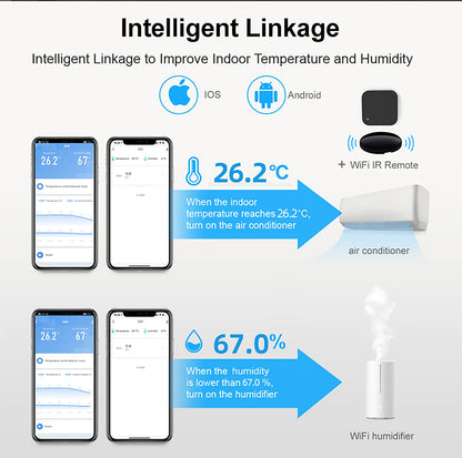 Smart WiFi Temperature & Humidity Monitor 🌡️📶 Real-Time Home Tracking