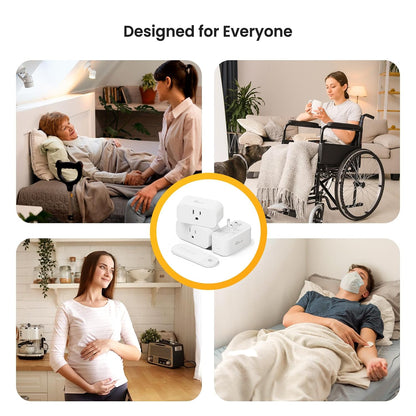 Smart Magnetic Wireless Plug ✨ Effortless Home Control 🚀