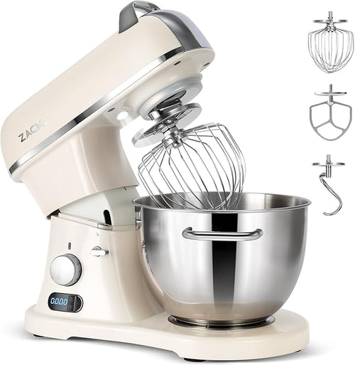 Professional Stand Mixer 💪 6-Speed Electric Kitchen Mixer with Stainless Steel Bowl & Dough Beater – Perfect for Baking & Cooking