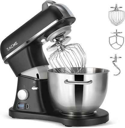 Professional Stand Mixer 💪 6-Speed Electric Kitchen Mixer with Stainless Steel Bowl & Dough Beater – Perfect for Baking & Cooking