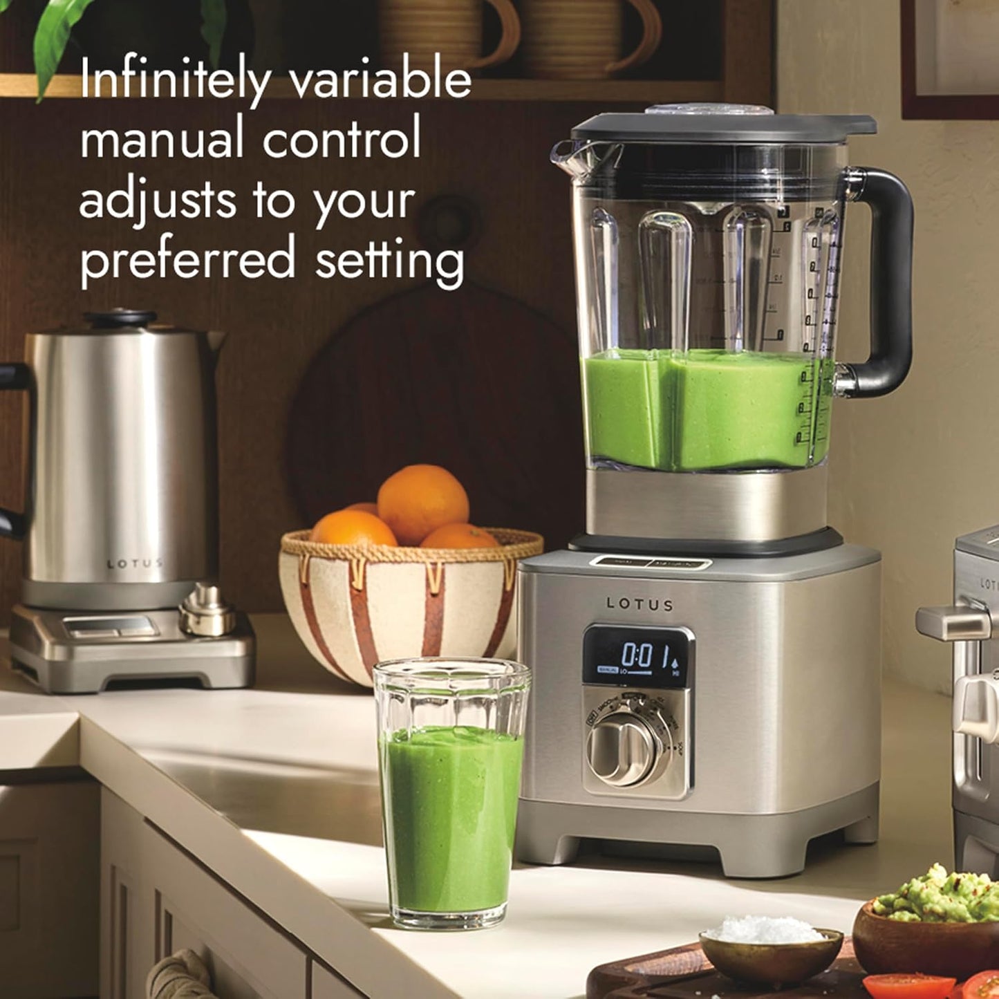 Professional Power Blender ⚡ Heavy-Duty 1545W Drink Mixer with 64oz Shatterproof Jar – Infinite Speed Control for Smoothies, Soups & More