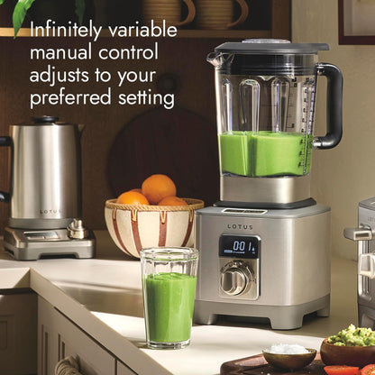 Professional Power Blender ⚡ Heavy-Duty 1545W Drink Mixer with 64oz Shatterproof Jar – Infinite Speed Control for Smoothies, Soups & More