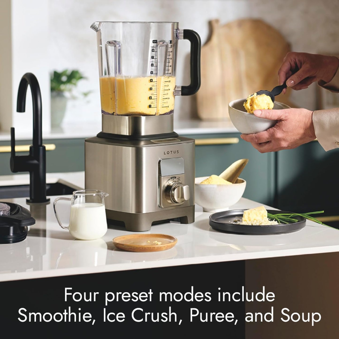 Professional Power Blender ⚡ Heavy-Duty 1545W Drink Mixer with 64oz Shatterproof Jar – Infinite Speed Control for Smoothies, Soups & More